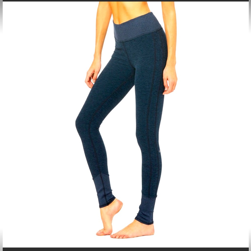 ALO YOGA Alosoft Lounge legging 7/8 NAVY